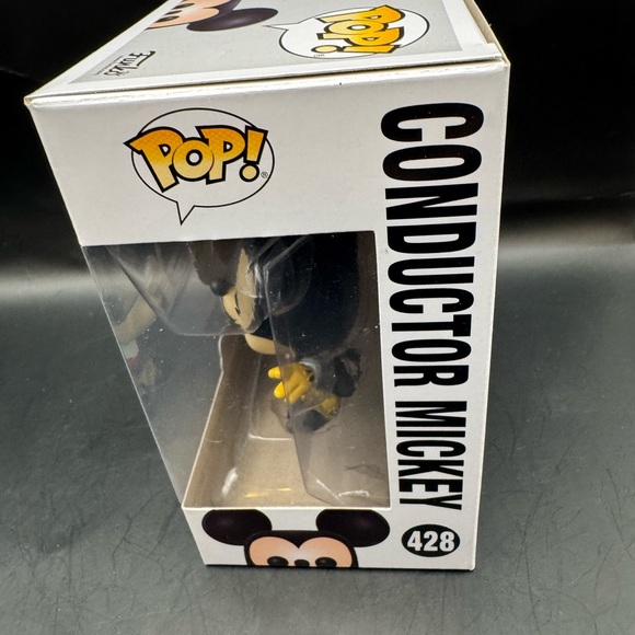 Funko Pop! Vinyl Disney Conductor Mickey Mouse #428 90 Years Box Mint - Picture 3 of 6
